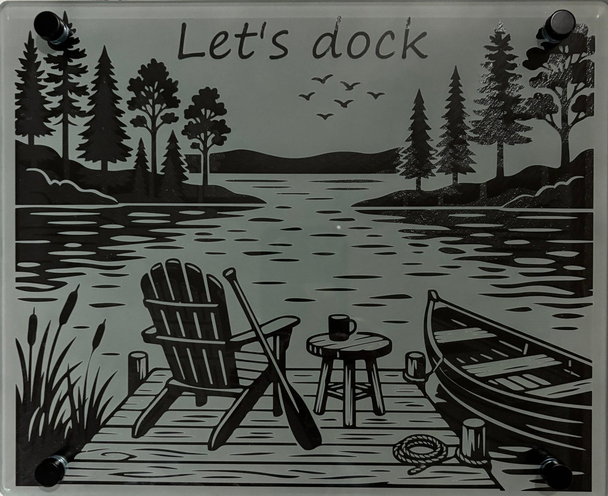 Slate Standoff Signs