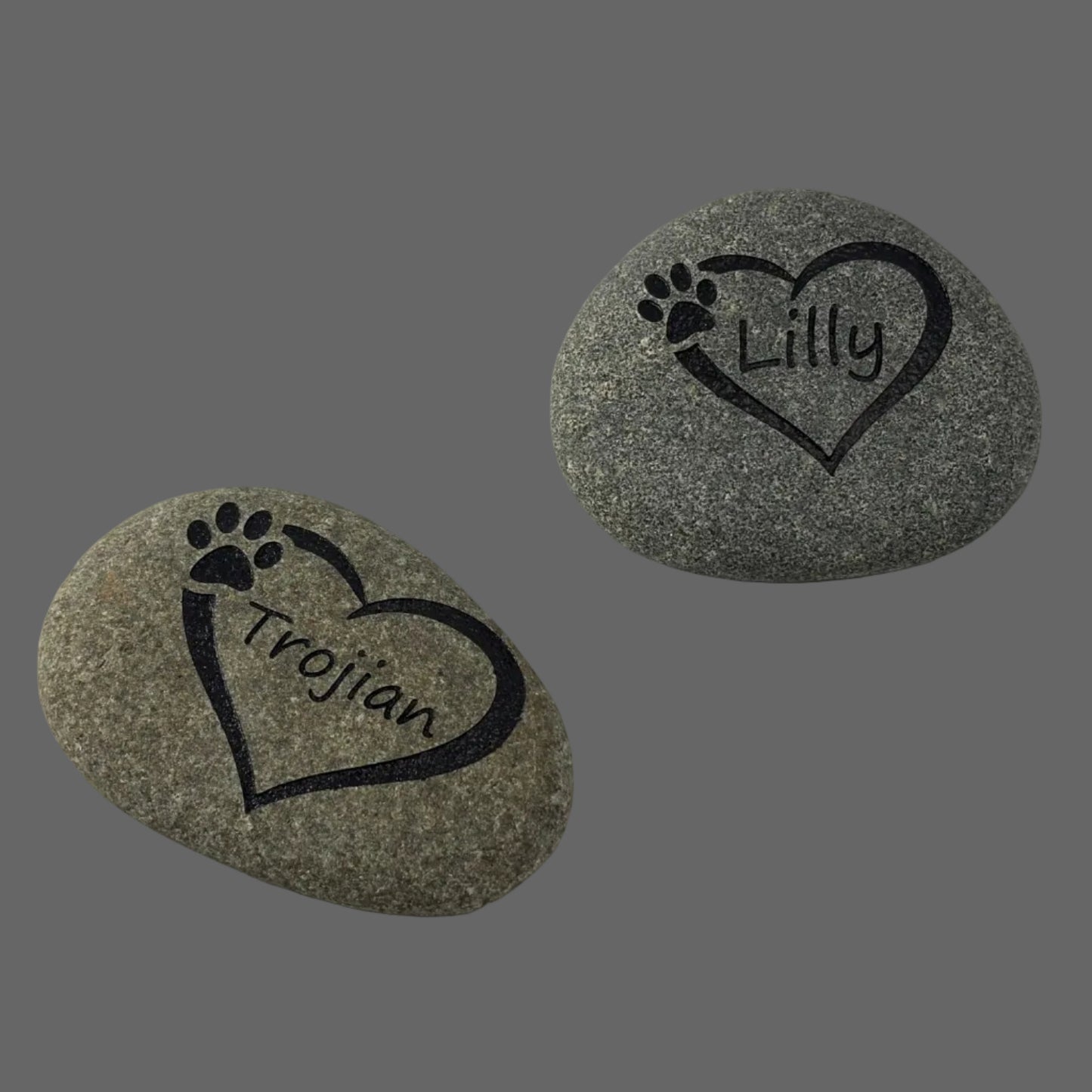 River Rock Memorial Stones