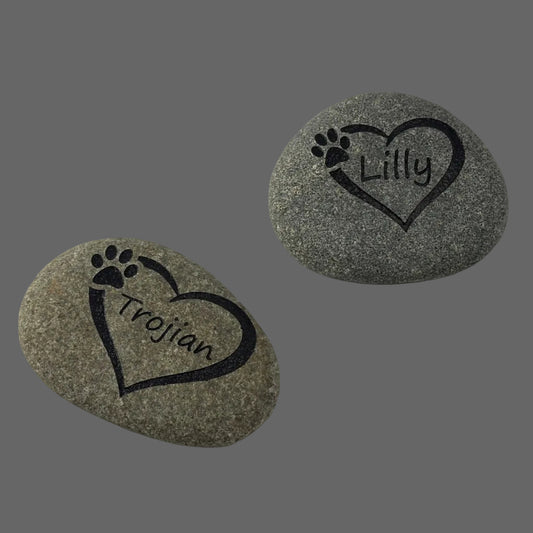 River Rock Memorial Stones