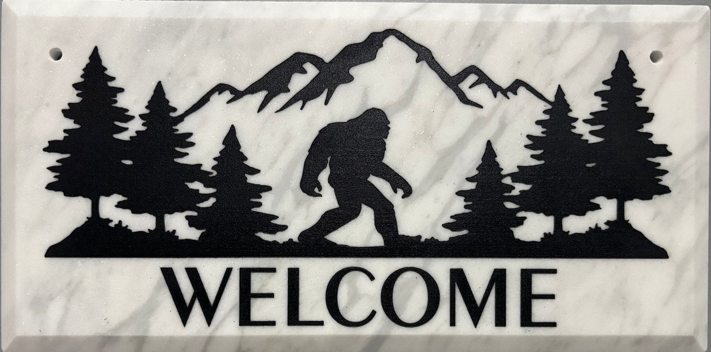 6"x12" Novelty Marble Signs