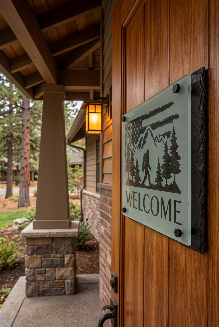 Slate Standoff Signs
