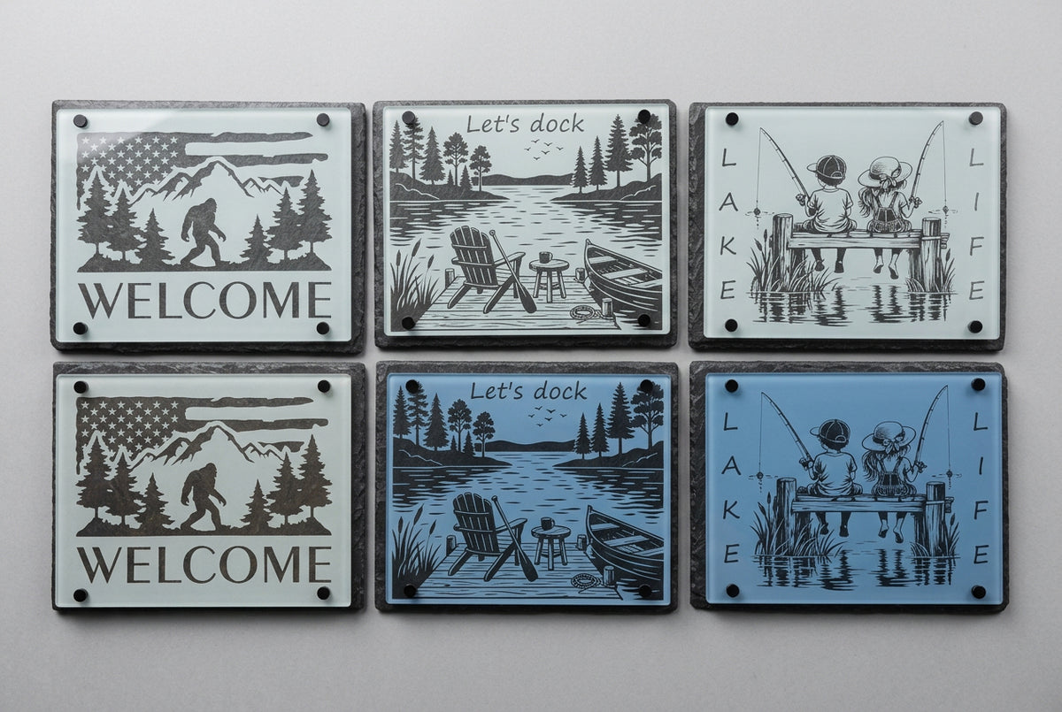 Slate Standoff Signs