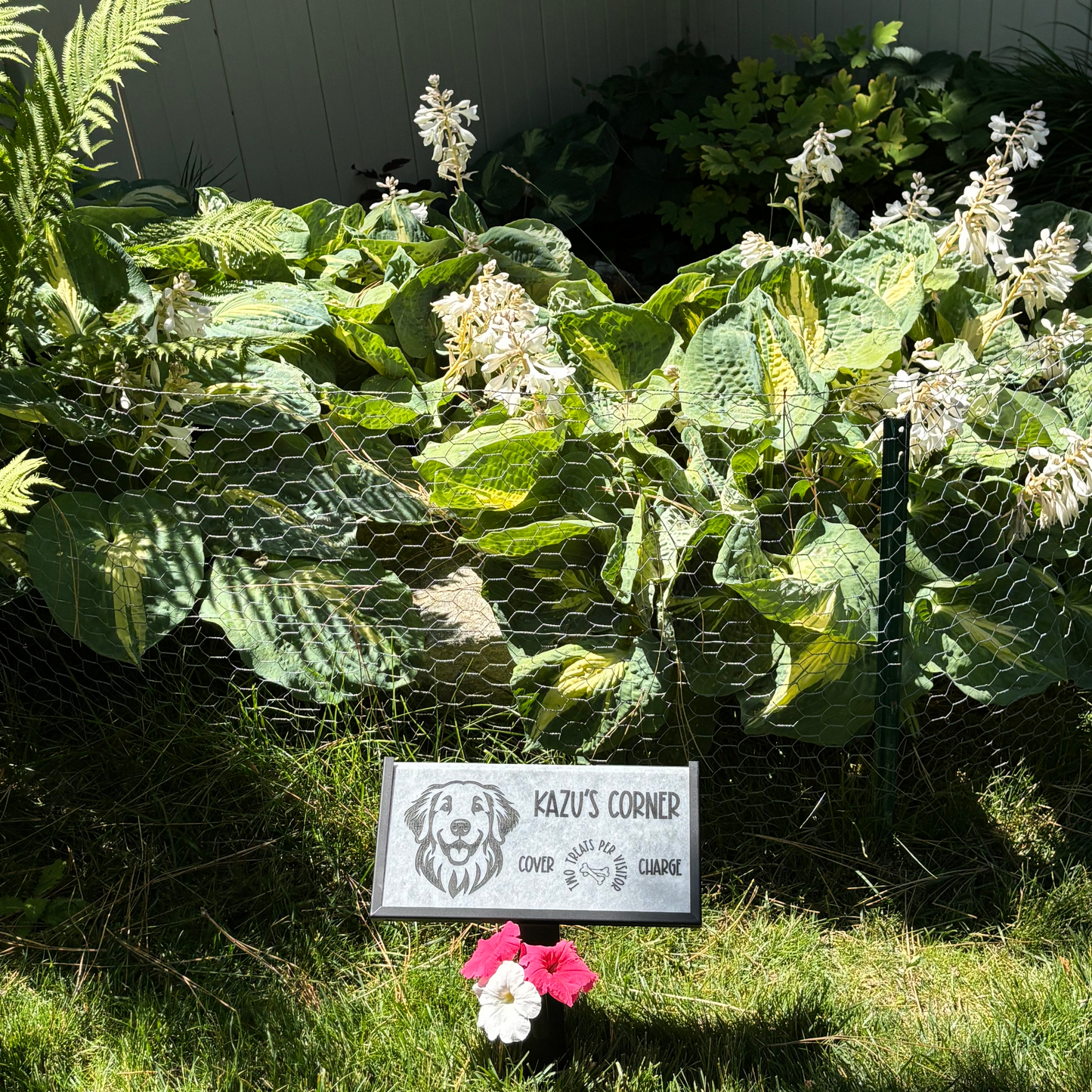 Garden Sign Stand